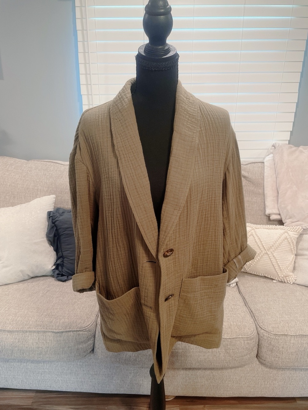 Madewell Green Blazer Size Small - Picture 2 of 8